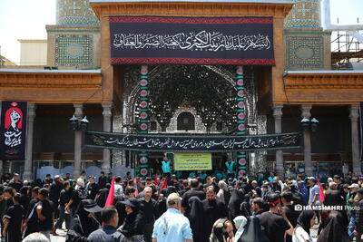  مراسم پیاده روی جاماندگان اربعین حسینی (۵)