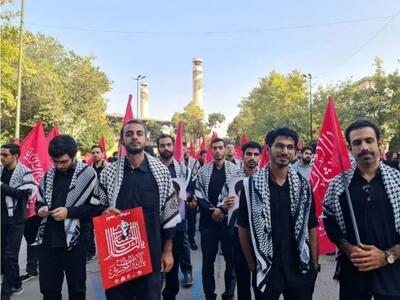  هیئات دانشجویی در اربعین راهی مقتل رهبر شهید شدند