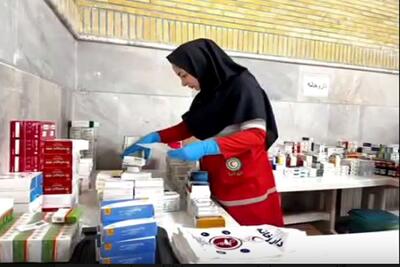خدمات درمانی شبانهروزی به زائران اربعین در درمانگاه عمود ۱۰۸۰