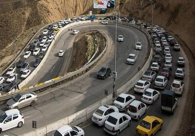  ترافیک سنگین در محورهای منتهی به شمال کشور