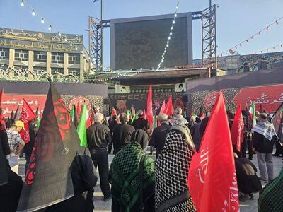  مراسم راهپیمایی جاماندگان اربعین در تهران