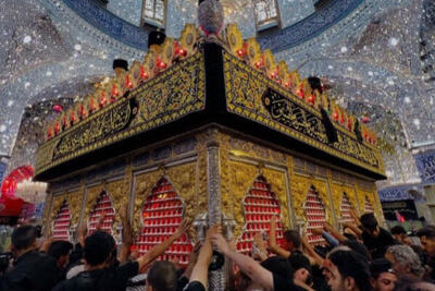  شکوه حرم مطهر سیدالشهدا(ع) در کربلای معلی