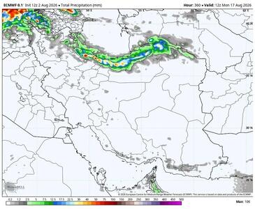 پیشبینی هواشناسی؛ بارش رگباری و باد شدید در ۸ استان | افزایش گرما در تهران