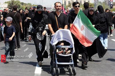  پیاده روی جاماندگان اربعین حسینی در تهران - ۲