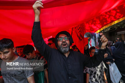  گزارش مراسم جاماندگان اربعین حسینی در کرمانشاه