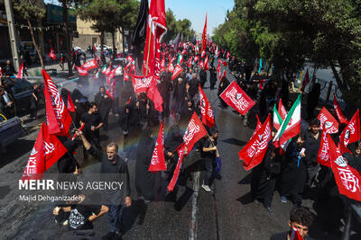 اینجا در قبله تهران هم بوی اربعین میآید