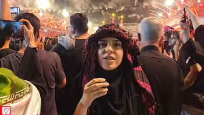  شب اربعین در بین الحرمین