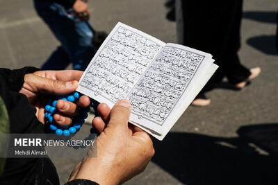 مراسم جاماندگان اربعین در زنجان
