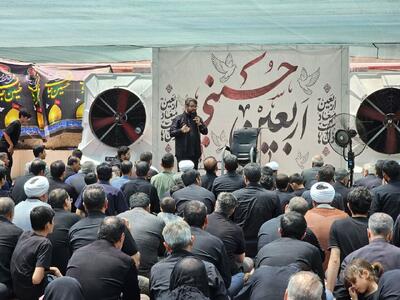  عزاداری روز اربعین حسینی در حسینیه سنندج