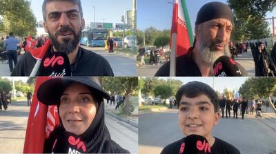  جاماندگان اربعین ارومیه: برای تجدید بیعت با رهبر انقلاب در میدان هستیم - پارس فوتبال
