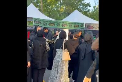 برگزاری موکب ها در تورنتو کانادا در شب اربعین در نزدیکی مسجد امام مهدی/ ویدئو
