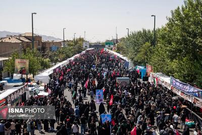  پیاده‌روی جاماندگان اربعین در تهران