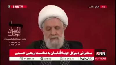 شیخ نعیم قاسم: بدون هیچ حرف و حدیثی ایران بر آمریکا و اسرائیل پیروز شد
