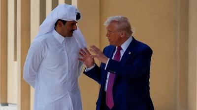  گفتگوی امیر قطر و ترامپ درباره تحولات منطقه