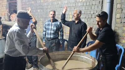 پخت حلیم؛ سنتی دیرینه در گلستان + فیلم
