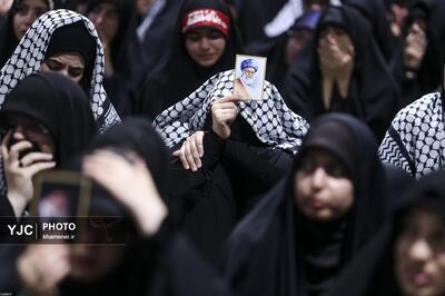  مراسم عزاداری هیئت‌های دانشجویی به مناسبت اربعین حسینی در جوار محل شهادت رهبر شهید انقلاب