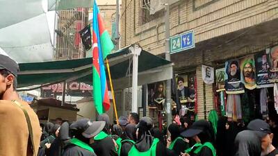  فیلمی از حضور زائران عزادار کشور‌های مختلف در کربلای معلی