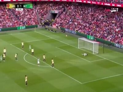 شلیک مرگبار دئوسا و گل دوم بتیس به آرسنال