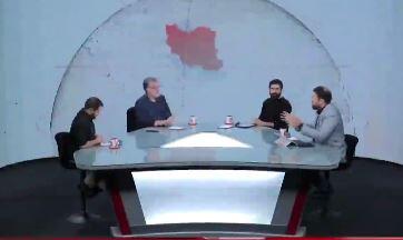 بگومگوی مجری صداوسیما با کارشناس برنامه بر سر مدیریت تنگه هرمز