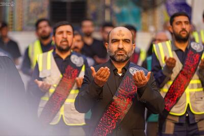  آیین معنوی شکرگزاری خادمان علوی پس از پایان ایام اربعین