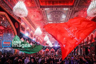  عکس/ مراسم عزاداری اربعین حسینی در کربلای معلی
