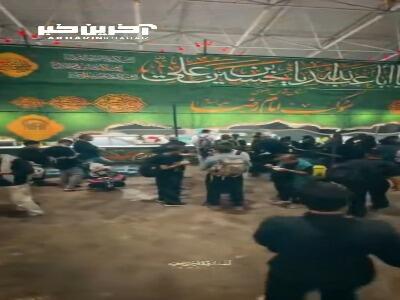  یک پذیرایی متفاوت و دلچسب از زائران اربعین