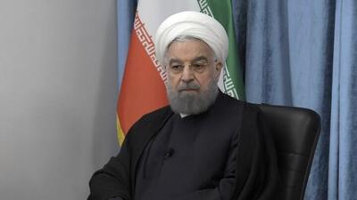  روحانی: یادگار رهبر شهید در تاریخ، تسلیم نشدن است/ تمام ادعاهای ترامپ، حرف‌های توخالی است