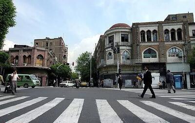 عکسی تماشایی از خیابان لالهزار ۱۴۰ سال پیش