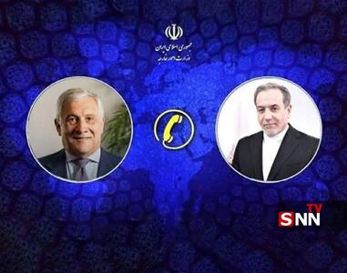  پشت پرده تماس عراقچی و وزیر خارجه ایتالیا