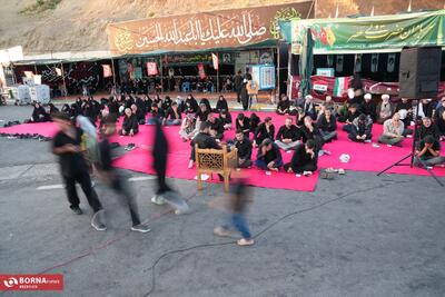  زائران اربعین حسینی در مرز تمرچین