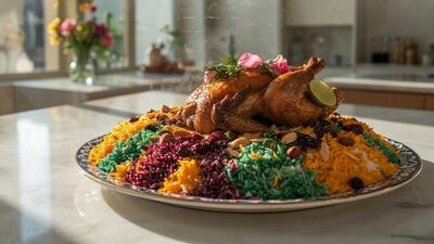  طرز تهیه هفت رنگ پلو تهرانی؛ مجلسی و خوش عطر