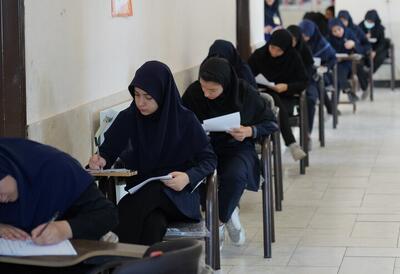  تصحیح بیش از نیمی از اوراق امتحانات نهایی/برگزاری امتحانات در آرامش و با اطمینان بالا