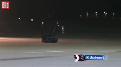 ربات خنثیسازی بمب در فرودگاه لایپزیگ به میدان آمد