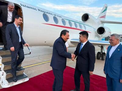  وزیر صنعت، معدن و تجارت وارد قرقیزستان شد