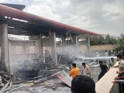  انفجار مرگبار در جایگاه CNG شهرک صنعتی صحنه