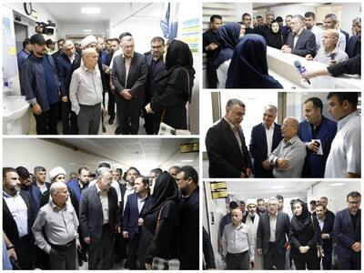 وزیر بهداشت از زحمات کادر درمان در زمان حمله موشکی آمریکا به لامرد تجلیل کرد