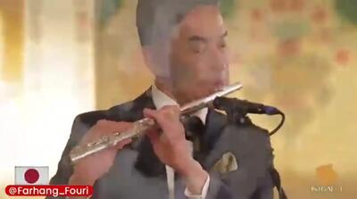  سفیر ژاپن موسیقی «اوشین» را در تهران نواخت+ فیلم