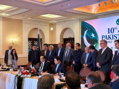  ایران و پاکستان به افق ۱۰ میلیارد دلاری چشم دوختند