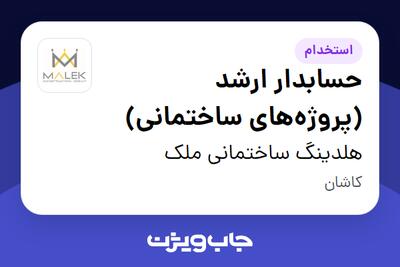 استخدام حسابدار ارشد (پروژههای ساختمانی) در هلدینگ ساختمانی ملک