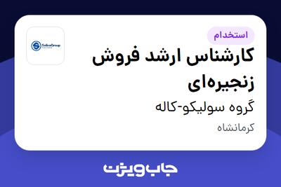  استخدام کارشناس ارشد فروش زنجیره‌ای در گروه سولیکو-کاله