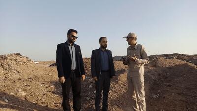 نظارت قضایی برسایت پسماند طبس