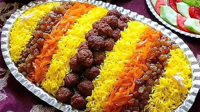  طرز تهیه هفت‌ رنگ پلوی تهرانی؛ غذای سنتی که مهمان‌ ها را شگفت‌ زده می‌ کند