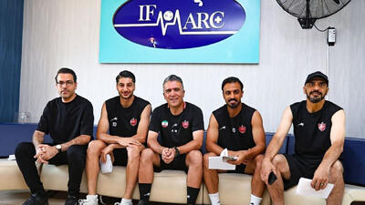  پرسپولیسی‌ها زیر ذره‌بین پزشکی؛ سرخپوشان در ایفمارک حاضر شدند