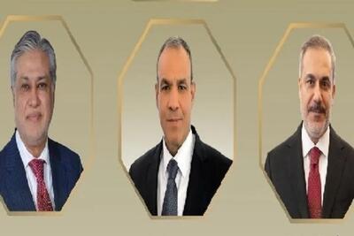  نشست وزرای خارجه مصر، ترکیه و پاکستان در امان درباره امنیت تنگه هرمز