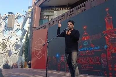 آقا نخستین زائر این اربعین شد