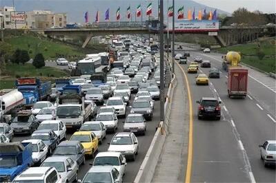 ترافیک سنگین در آزادراههای البرز/ پلیس راه به رانندگان هشدار داد