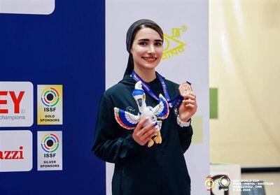  هانیه رستمیان در جایگاه پنجم رده‌ بندی جهانی