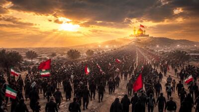  شکوهِ بلوغِ تمدنیِ ملت ایران در تاب‌آوریِ حسینی
