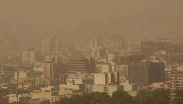 افزایش باد و گردوخاک در البرز