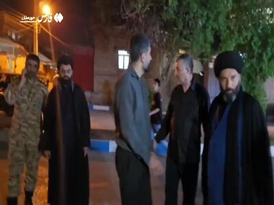  فیلم/ لحظه اعلام خبر شناسایی شهید حوریان